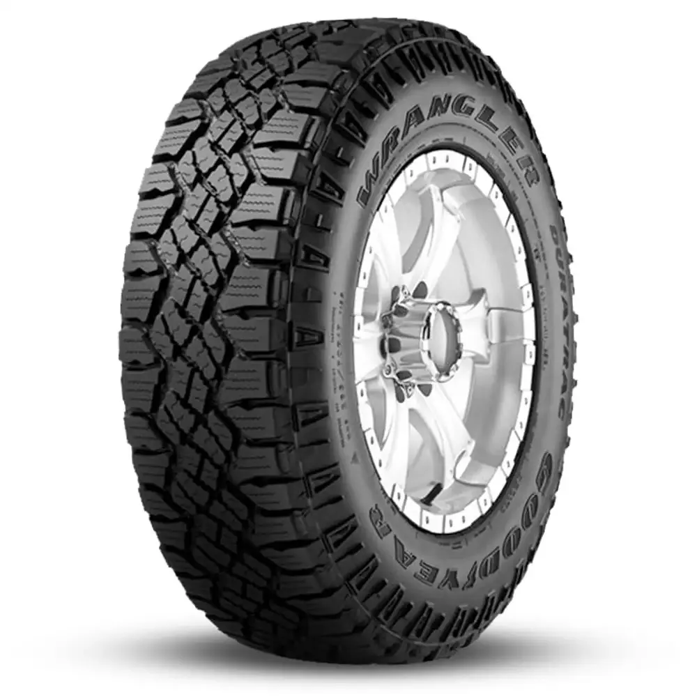 1 Goodyear Wrangler DuraTrac LT 235/75R15 104Q OWL Truck All Terrain 3PMSF Tires 312008027 / 235/75/15 / 2357515