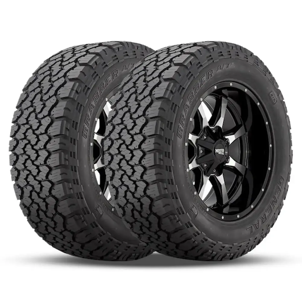 2 General GRABBER A/TX 305/55R20 121/118S Tires 4508160000 / 305/55/20 / 3055520