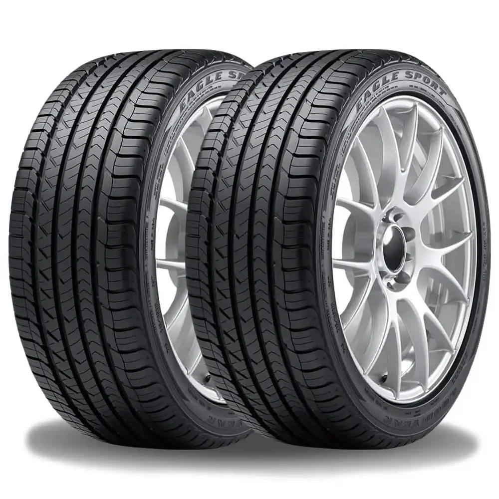 2 Goodyear Eagle Sport All Season 215/45R17 91W 50000 Mileage Warranty M+S Tires 109053366 / 215/45/17 / 2154517