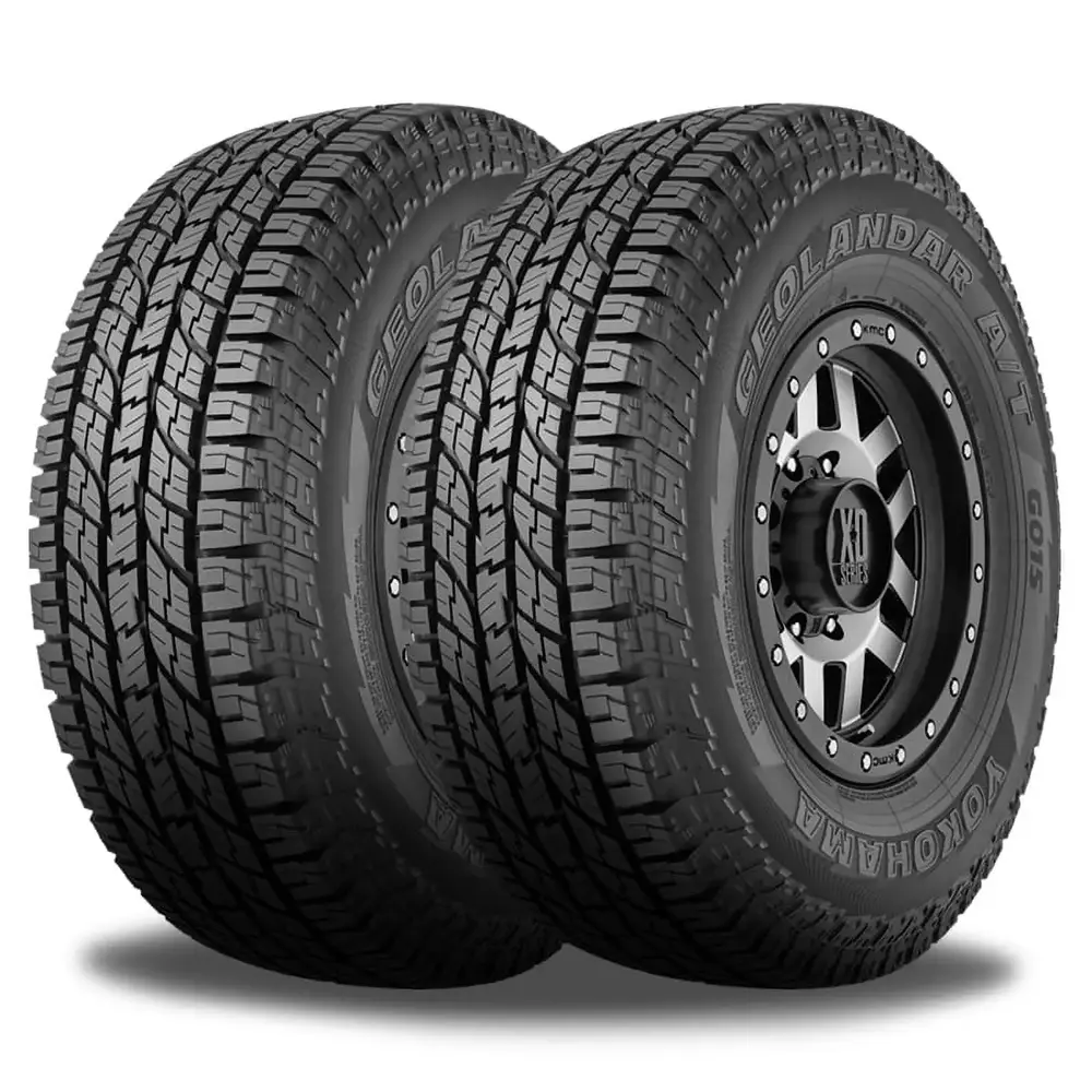 2 Yokohama Geolandar A/T G015 295/70R18 129/126S Tires 110101650 / 295/70/18 / 2957018