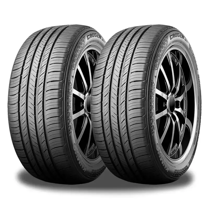 2 x KUMHO Crugen HP71 235/55R17 103V XL All Season Performance Tires 65k Mileage 2230203 / 235/55/17 / 2355517