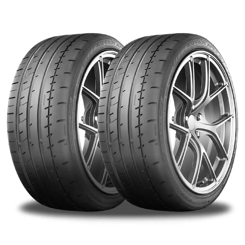 2 x Yokohama Advan Apex V601 235/40R19 96Y XL Ultra High Performance (UHP) Tires 110160120 / 235/40/19 / 2354019