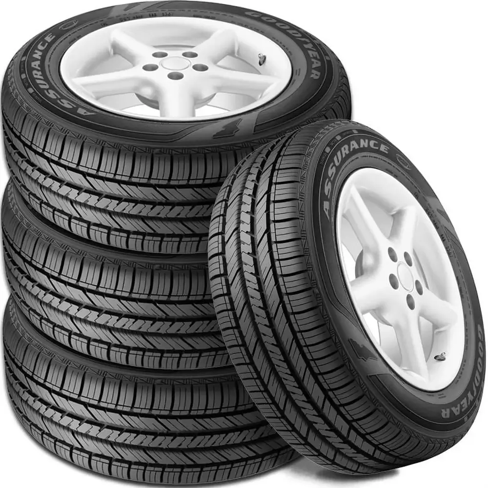 4 Goodyear Assurance Fuel Max P225/55R17 95H All Season Fuel-Efficient A/S Tires 738828571 / 225/55/17 / 2255517