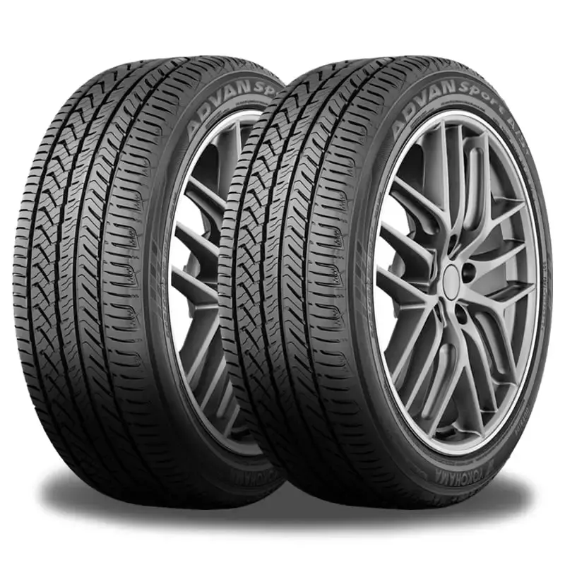4 Yokohama Advan Sport A/S V405 225/50R17 98W Tires 110140502 / 225/50/17 / 2255017
