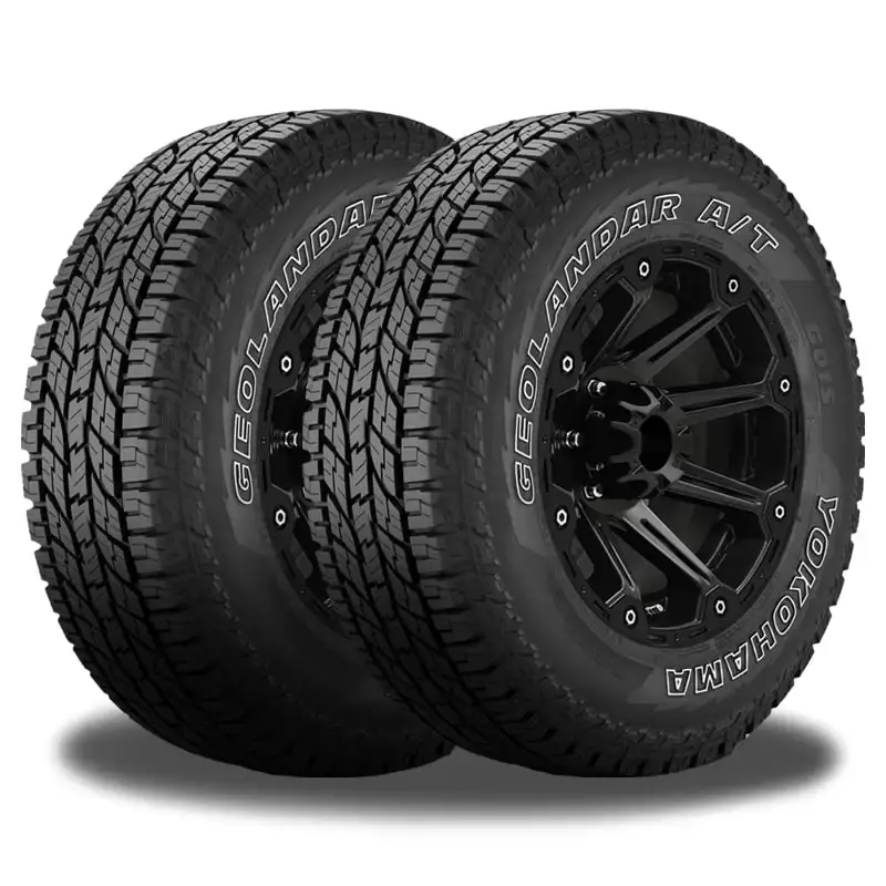 4 Yokohama Geolandar A/T G015 OWL 315/75R16 127/124R Tires 110101636 / 315/75/16 / 3157516