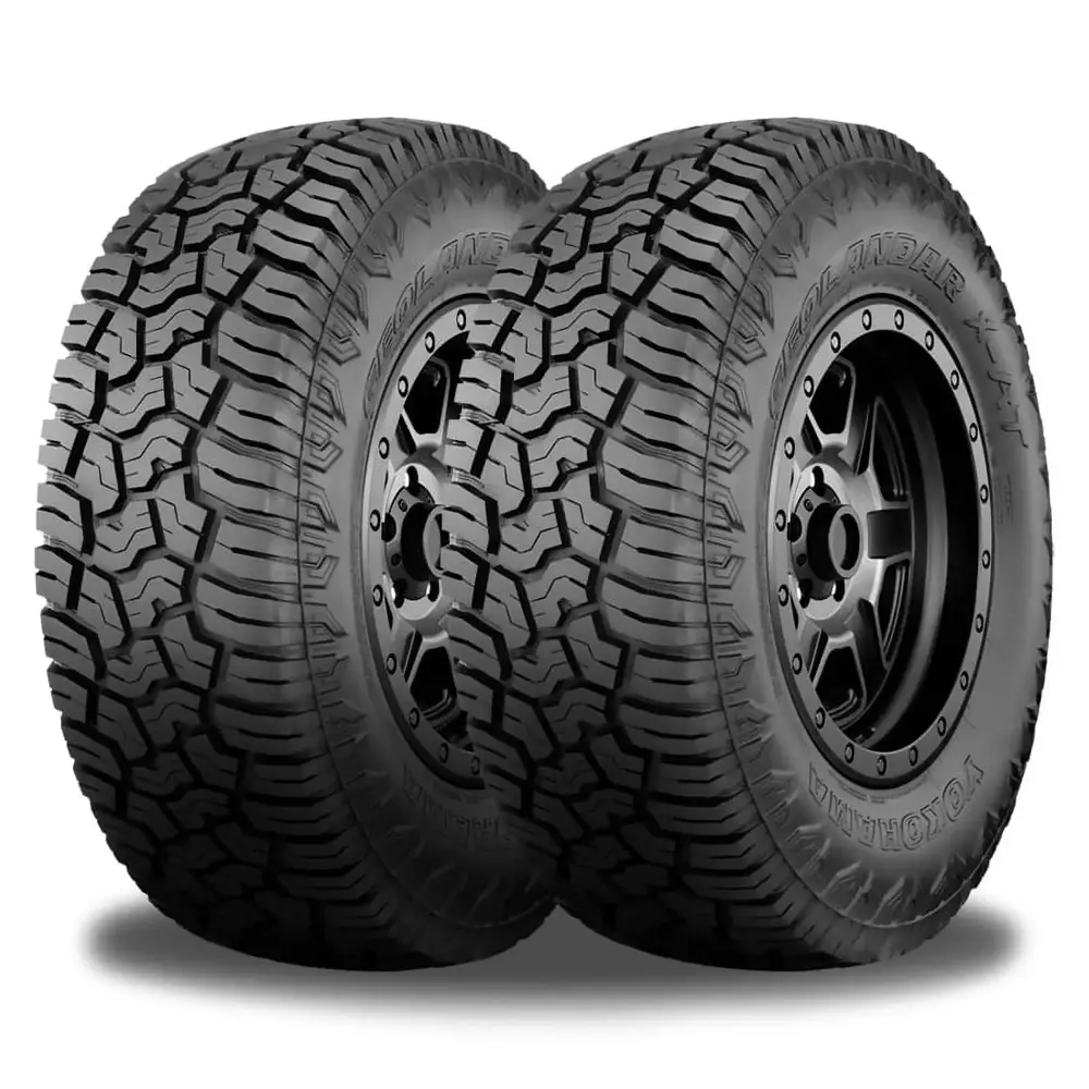4 Yokohama Geolandar X-AT 305/55R20 121/118Q 10 PLY All Terrain Jeep Truck Tires 110116024 / 305/55/20 / 3055520