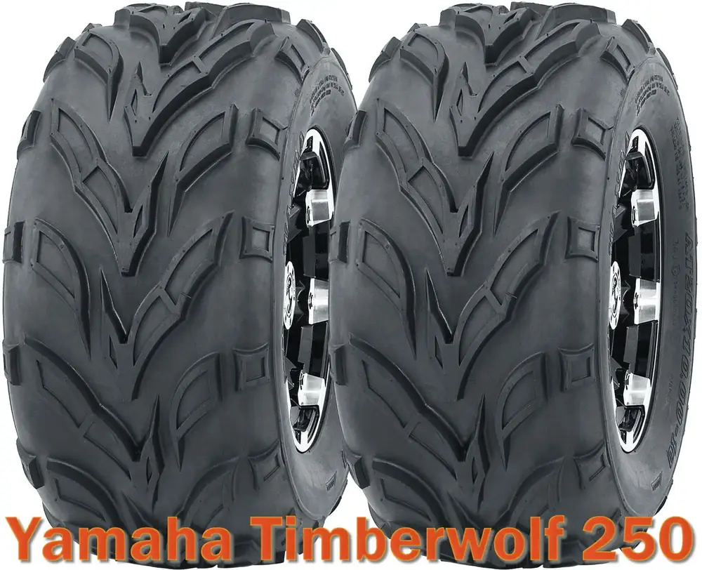 Yamaha Timberwolf 250 ATV front tires set 22x7-10 22x7x10