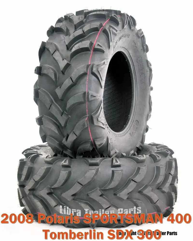 08 Polaris SPORTSMAN 400 Tomberlin SDX 300 Rear ATV tires 24x11-10 24x11x10 6PR