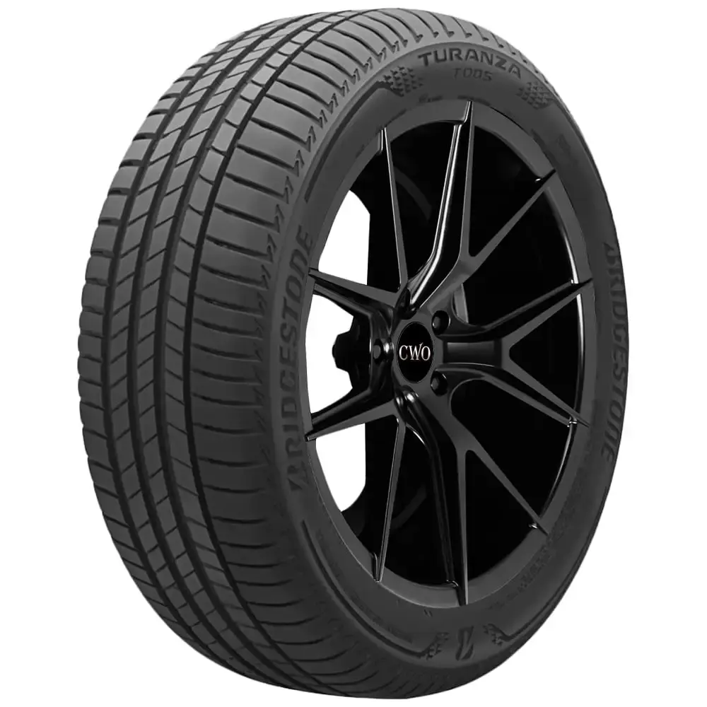 Bridgestone Turanza T005 225/45R18 91W Tire Fits: 2011-15 Chevrolet Cruze LTZ. 2012 Toyota Camry XLE