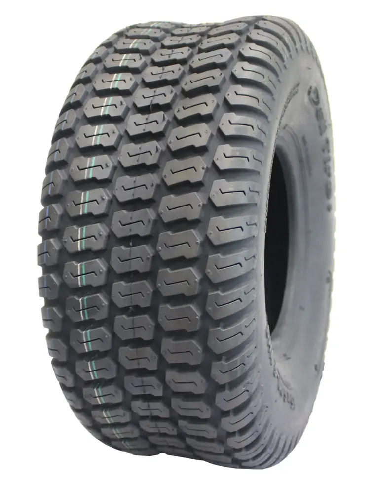 Deli Tire 15x6.00-6. Lawn Garden Riding Mower Tire. 4 Ply. Tubeless. Turf Master Tread