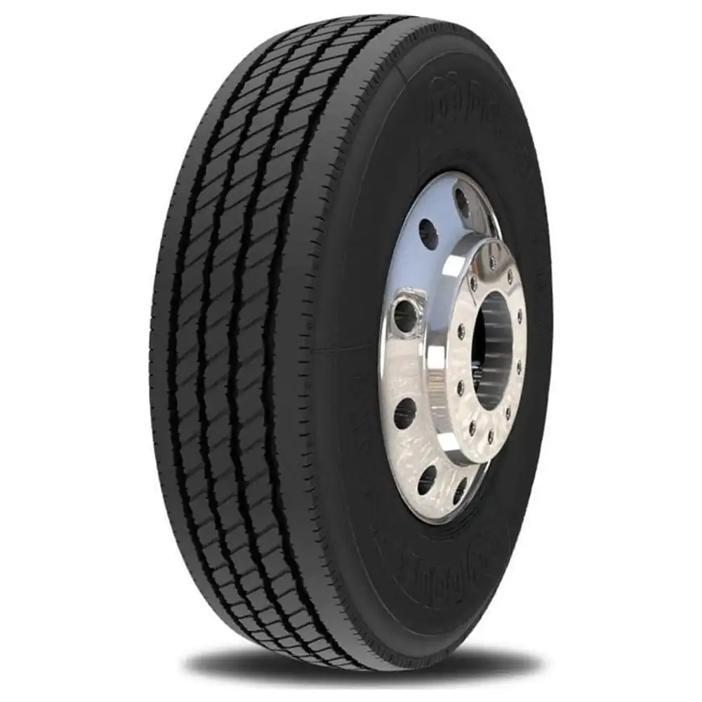 Double Coin RT600 Premium Low Profile Regional/All-Position Steer Commercial Radial Truck Tire - 245/70R19.5 16 ply.