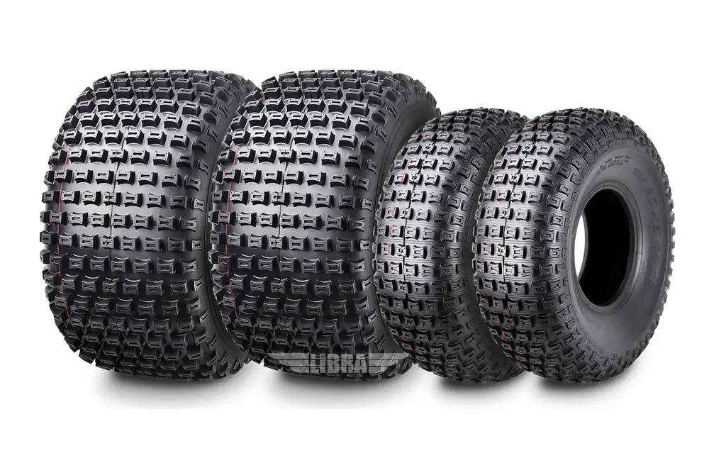 Full Set 4 UTV ATV tires 20x7-8 20x7x8 Front & 22x11-8 22x11x8 Rear 4PR