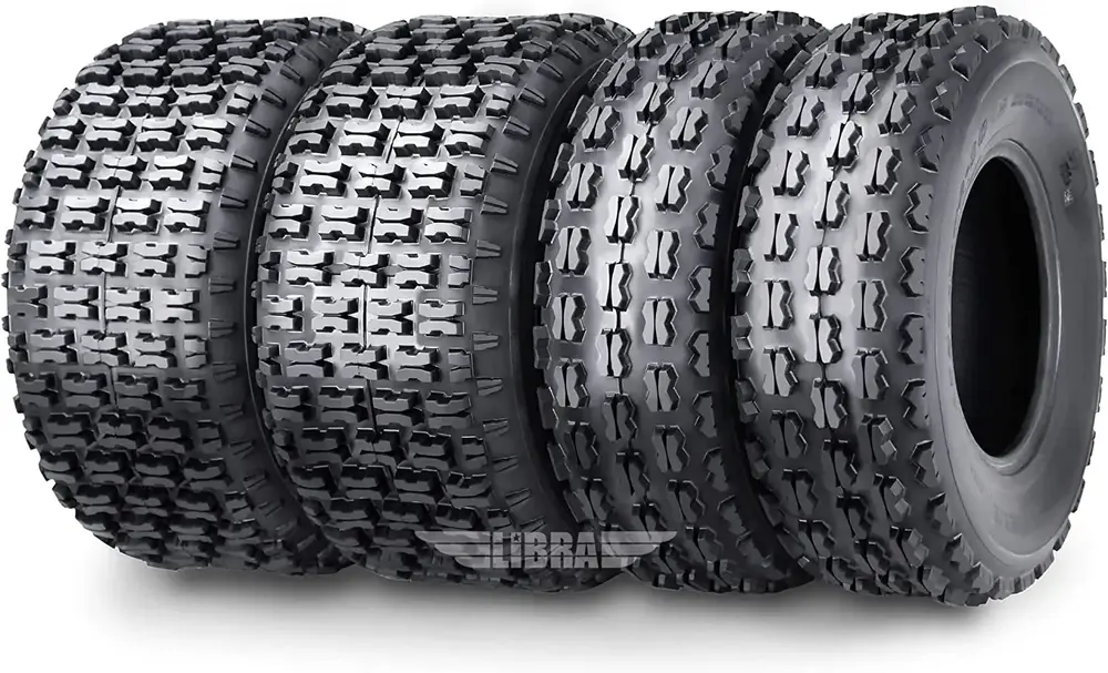 Full Set Wanda ATV tires 21x8-9 21x8x9 front & 22x10-10 22x10x10 Rear 4PR
