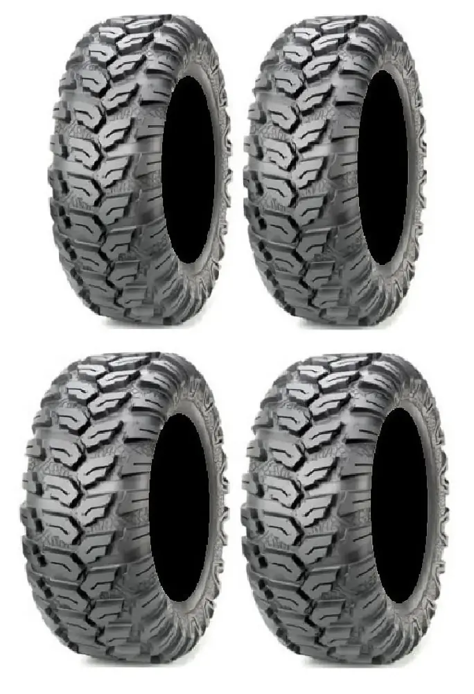Full set of Maxxis Ceros Radial 27x9-15 and 27x11-15 ATV Tires (4)