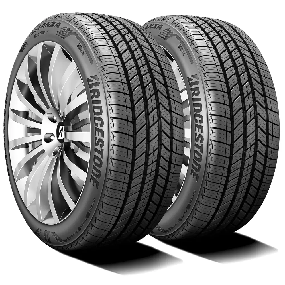 Pair of 2 (TWO) Bridgestone Turanza Quiettrack 225/65R17 102H A/S All Season Tires