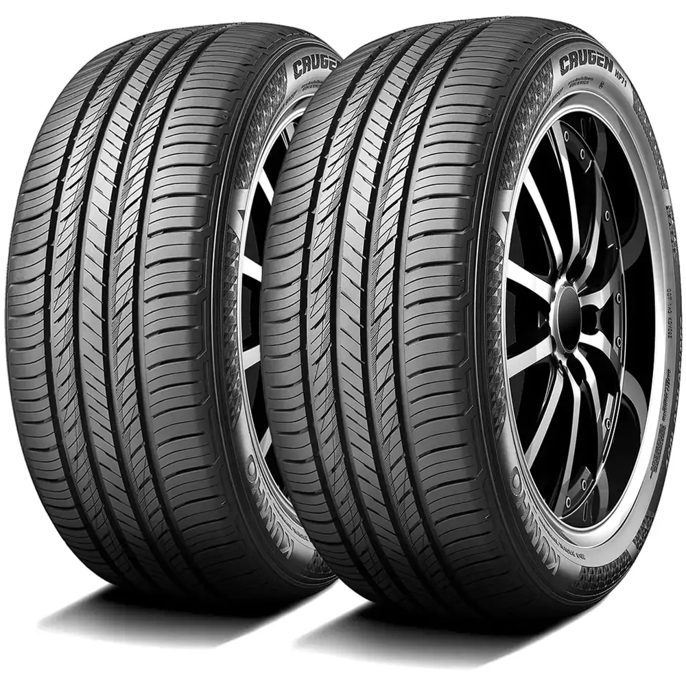 Pair of 2 (TWO) Kumho Crugen HP71 235/65R17 104V All Season Tires Fits: 2017-18 Honda CR-V EX. 2019 Honda CR-V LX
