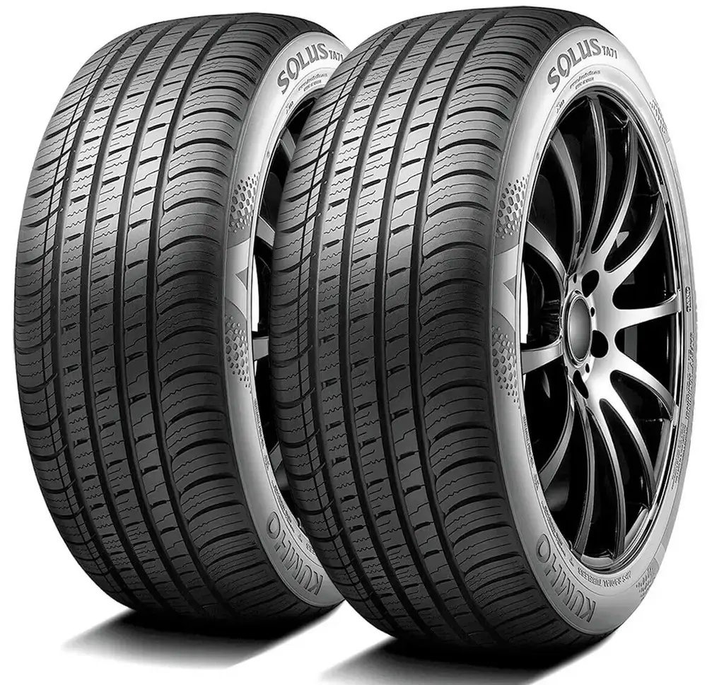 Pair of 2 (TWO) Kumho Solus TA71 205/65R15 94V A/S Performance Tires Fits: 2006-07 Honda Accord LX. 2005 Honda Accord EX