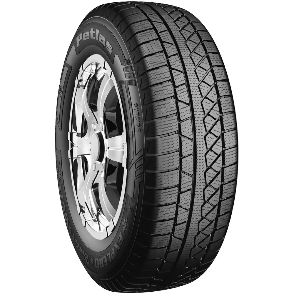 Petlas Explero Winter W671 235/65R17 108V XL (Studless) Snow Tire Fits: 2017-18 Honda CR-V EX. 2019 Honda CR-V LX
