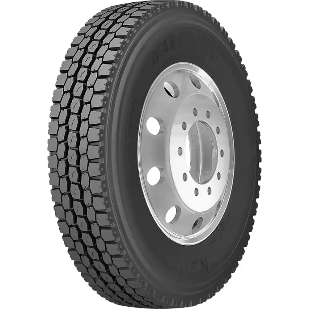 Power King Navitrac N575 245/70R19.5 Load H 16 Ply Commercial Drive Tire