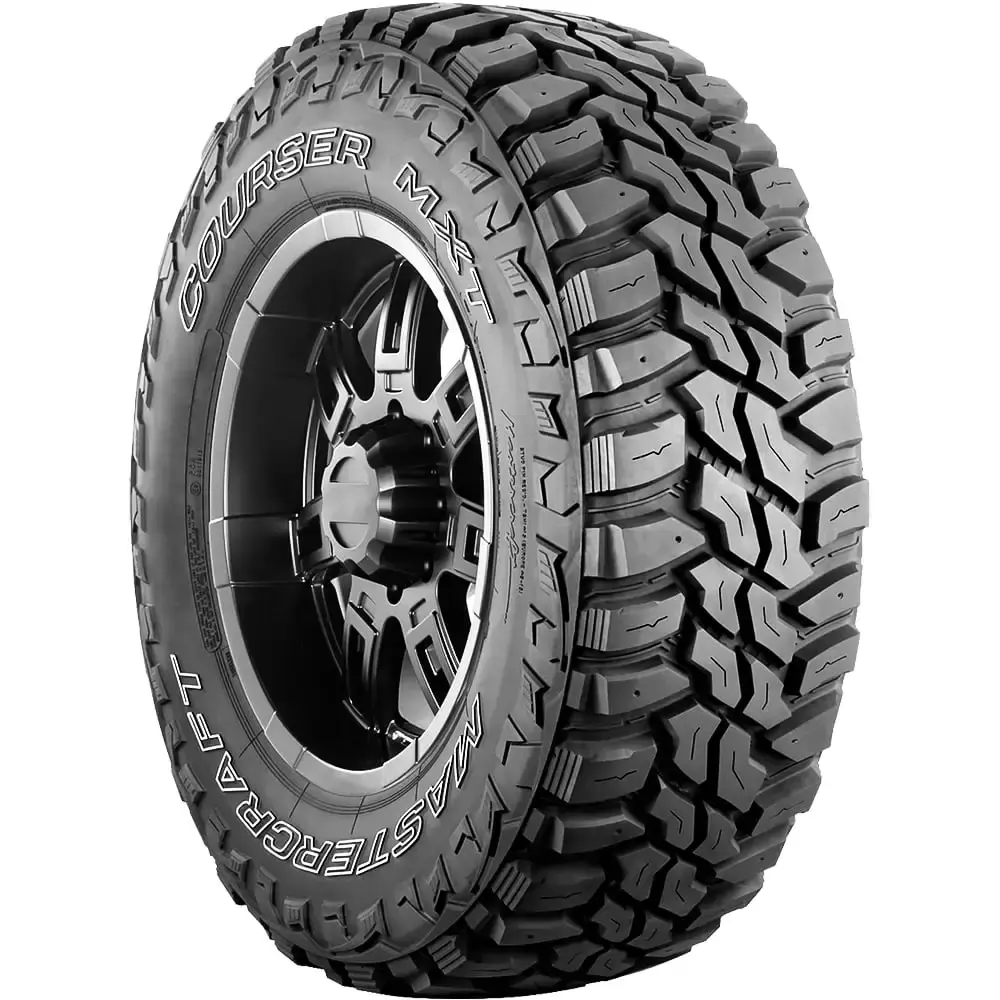 Tire Mastercraft Courser MXT LT 295/70R18 Load E 10 Ply (OWL) MT M/T Mud