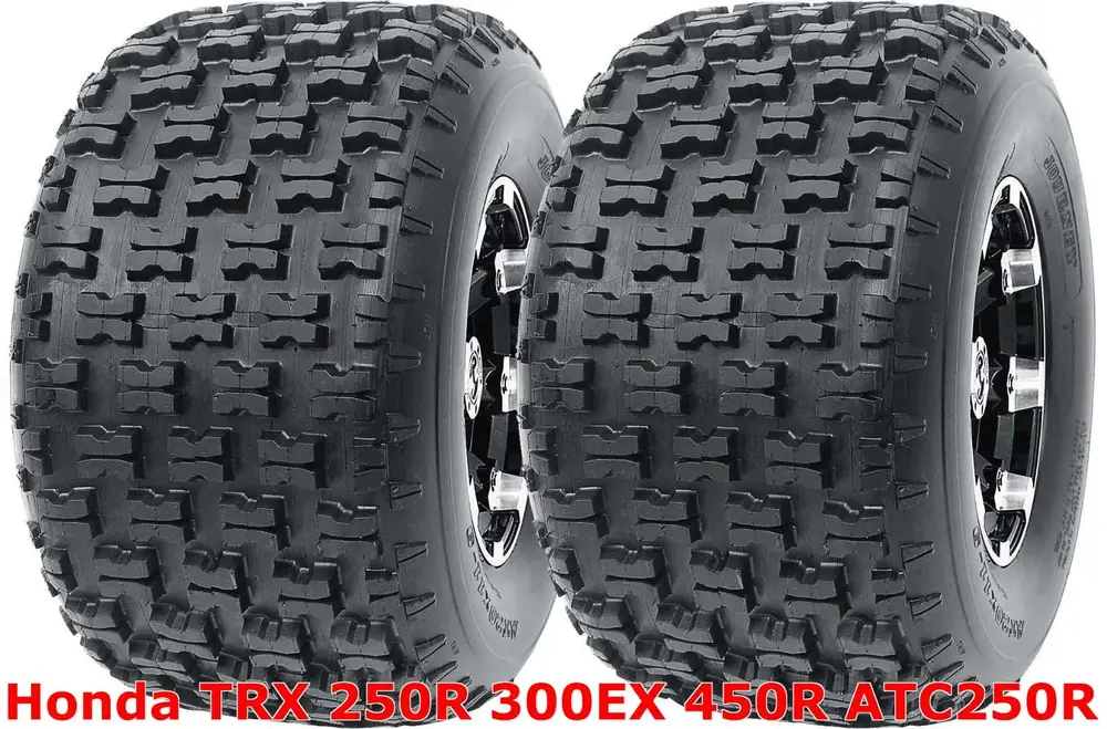 Honda TRX 250R 300EX 450R ATC250R Set 2 Rear 20x10-9 20x10x9 Sport ATV Tires