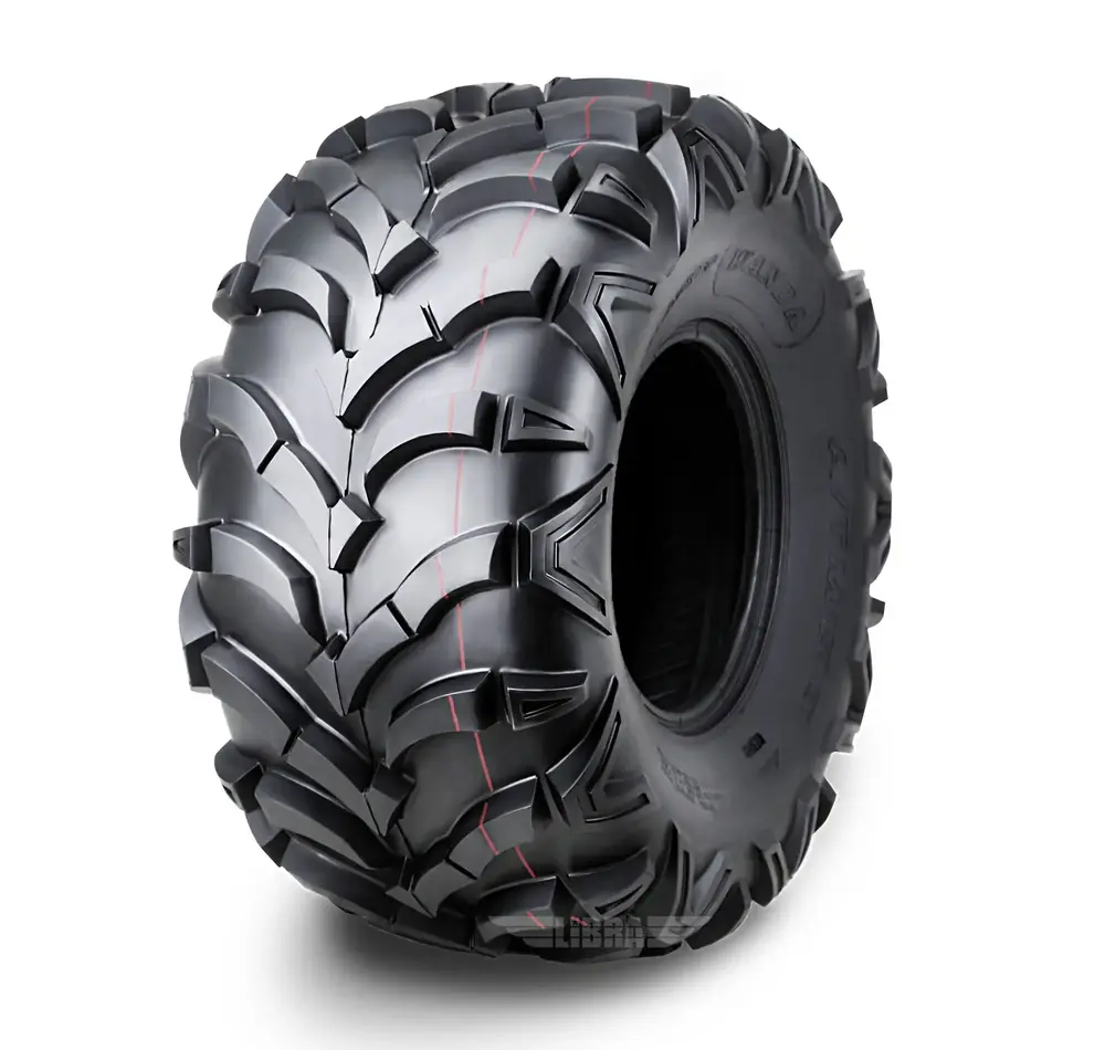 Wanda ATV/UTV Tires 25x12-10 25X12X10 P341 Durable 6PR Deep Tread 10161. Set 1