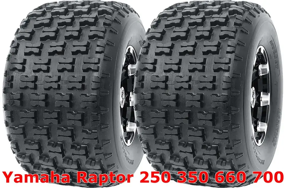 Yamaha Raptor 250 350 660 700 Set 2 Rear 20x10-9 20x10x9 Sport ATV Tires