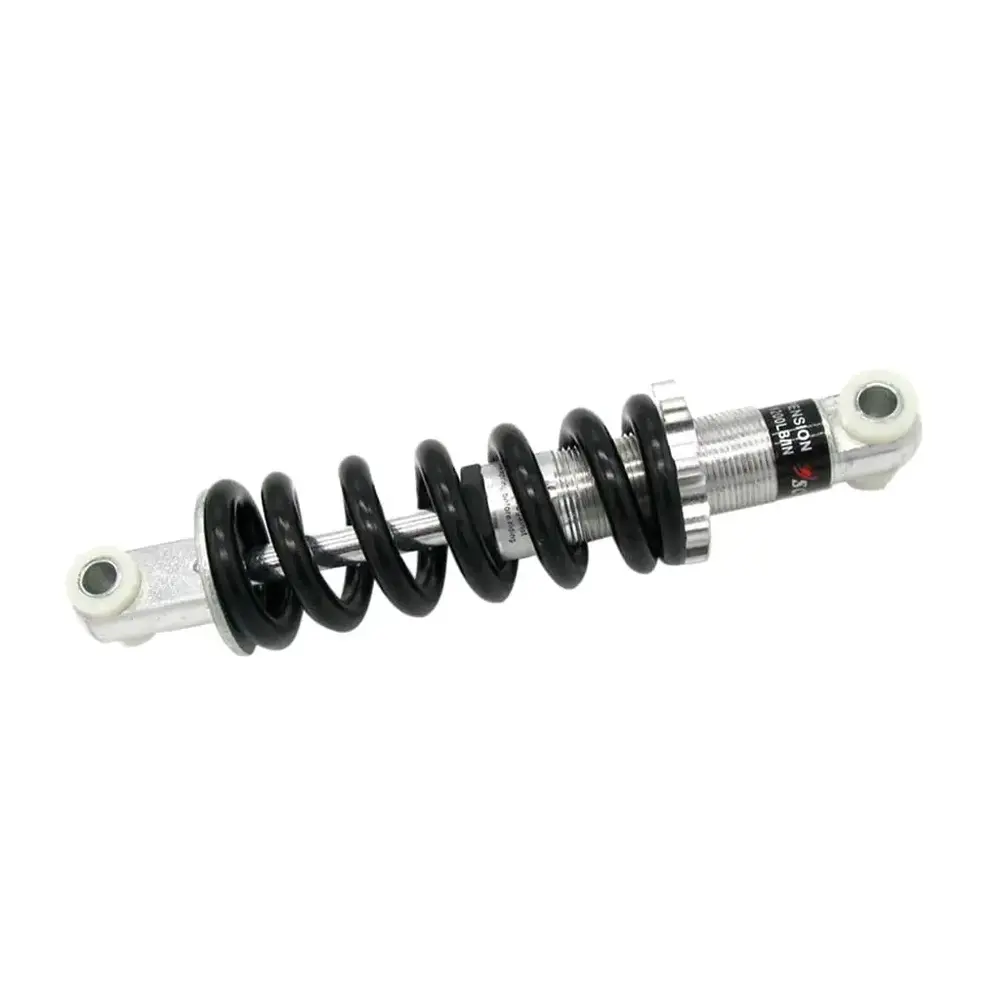 7.5 inch 190mm Rear Back Shock Absorbers for ATV Wheeler Mini Bike. 1200 lbs. Black